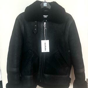 Acne Studio Shearing jacket Black Authentic excellent condition Men S, Women M
